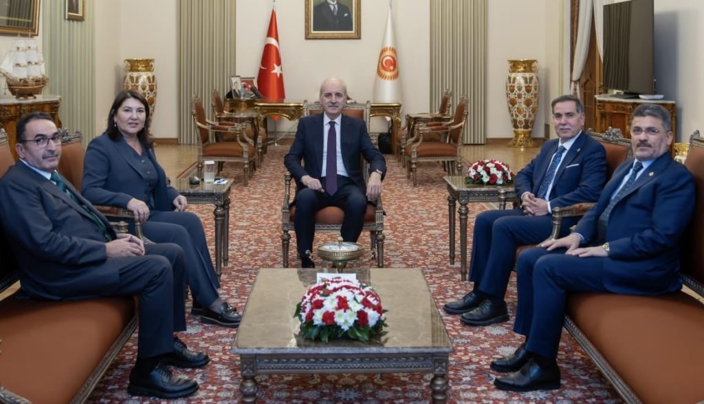 TBMM Başkanını Ziyaret Ettiler