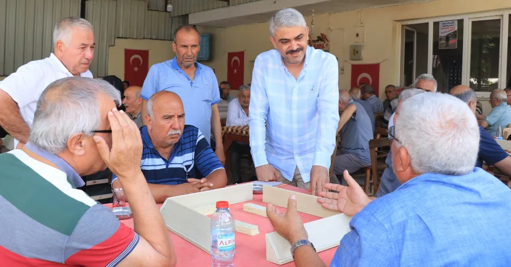 Başkan Avan, Bayramı Pozantılılarla Geçirdi