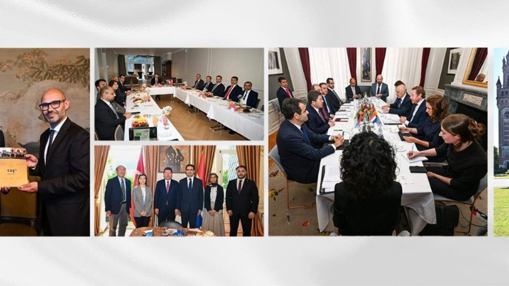 Bakan Tunç, Türkiye'nin Lahey Büyükelçiliği'ni ziyaret etti