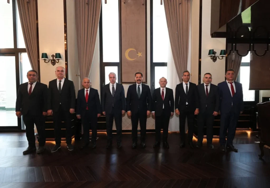 Vali Masatlı, vergi çalışanlarını kabul etti